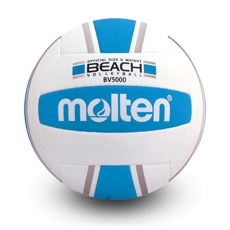 Elite Beach Volleyball- Silver/Blue 