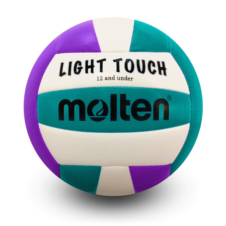 Light Touch Volleyball- Violet/Aqua