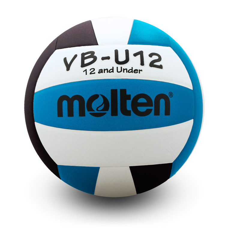 VBU12 Light Volleyball- Aqua/ Black