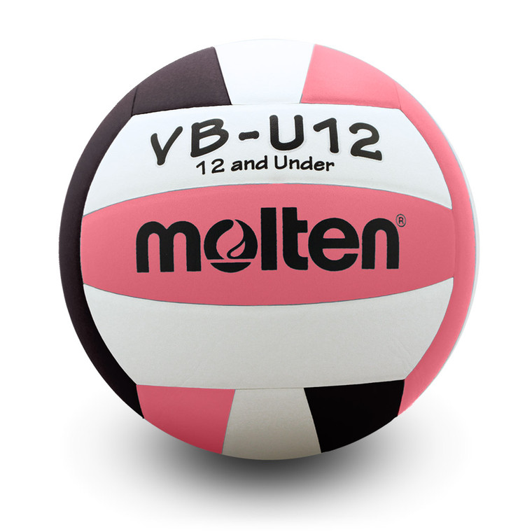 VBU12 Light Volleyball- Pink/Black