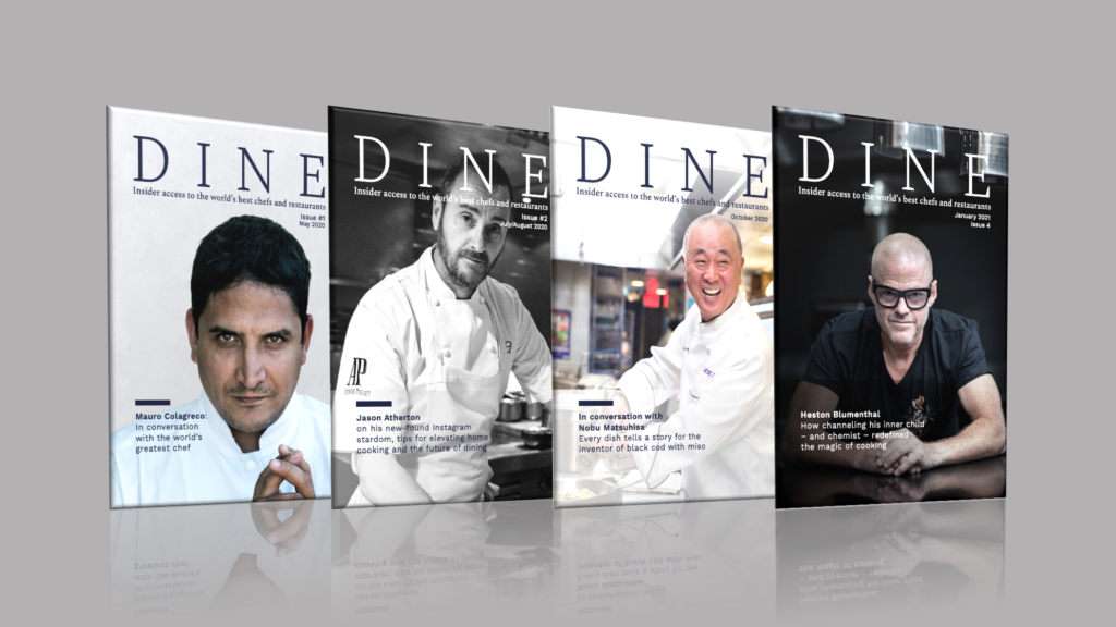 Dine Mauro Colagreco Jason Atherton Nobu Matsuhisa Heston Blumenthal